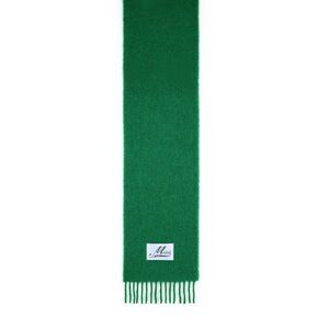 Marni Green Brushed Alpaca Blend Scarf Men